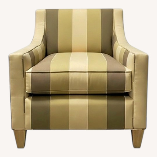 Used Pair of Tailored Upholstered Club Chairs for sale on AptDeco