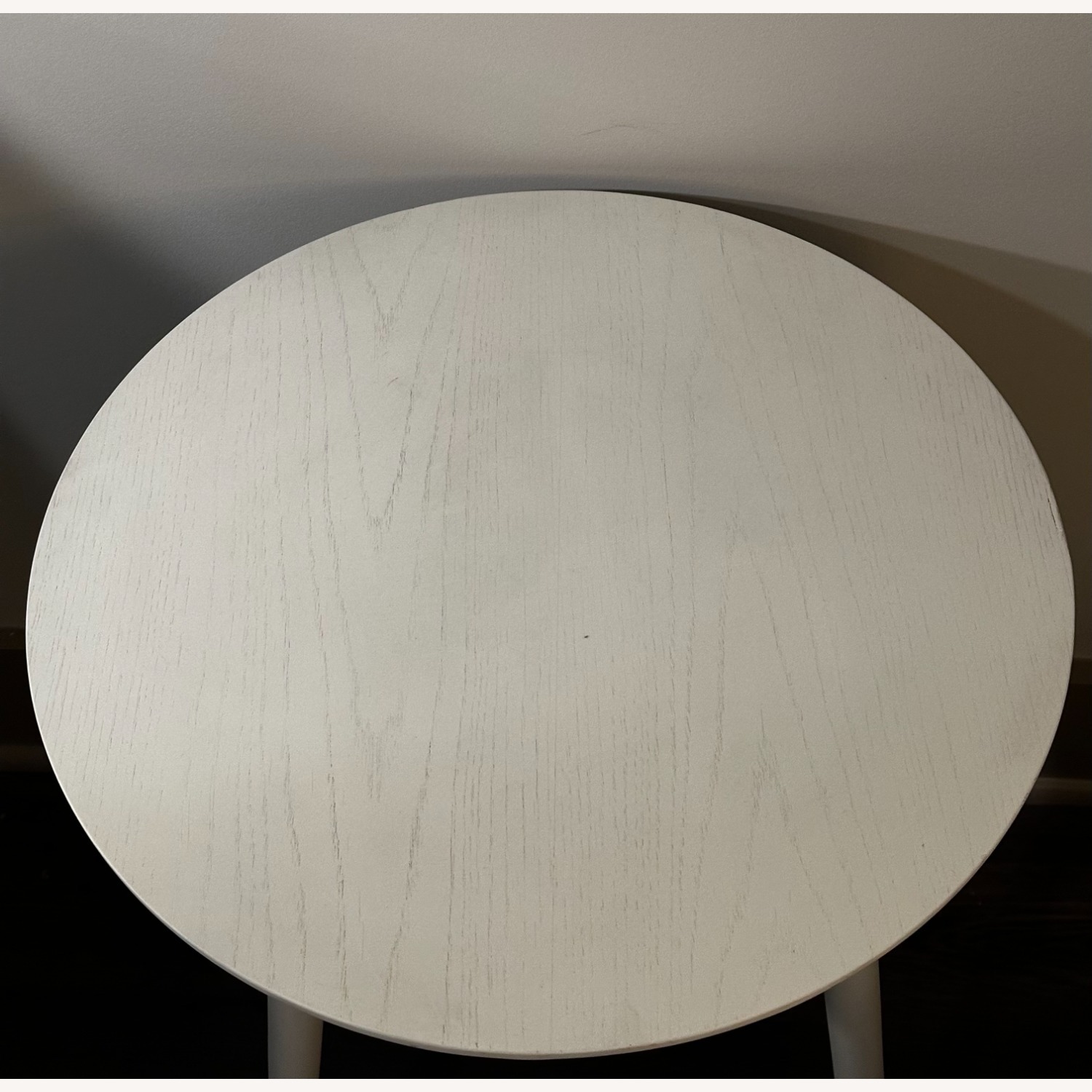 Anthropologie White Wood Side Table - image-2