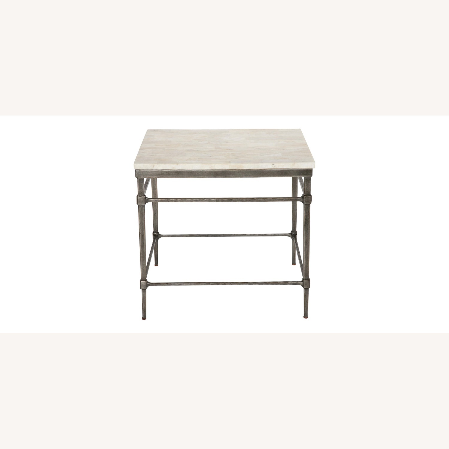 Ethan Allen Vida Natural Stone Side Table - image-5