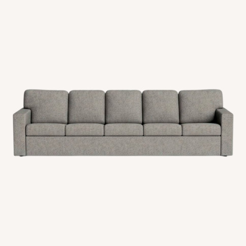 Used Home Reserve Jovie Gray Fabric 7 Piece Sectional for sale on AptDeco