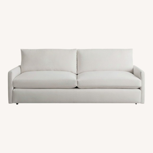 Used Arhaus Kipton White Fabric 3+ Seater Sofa for sale on AptDeco