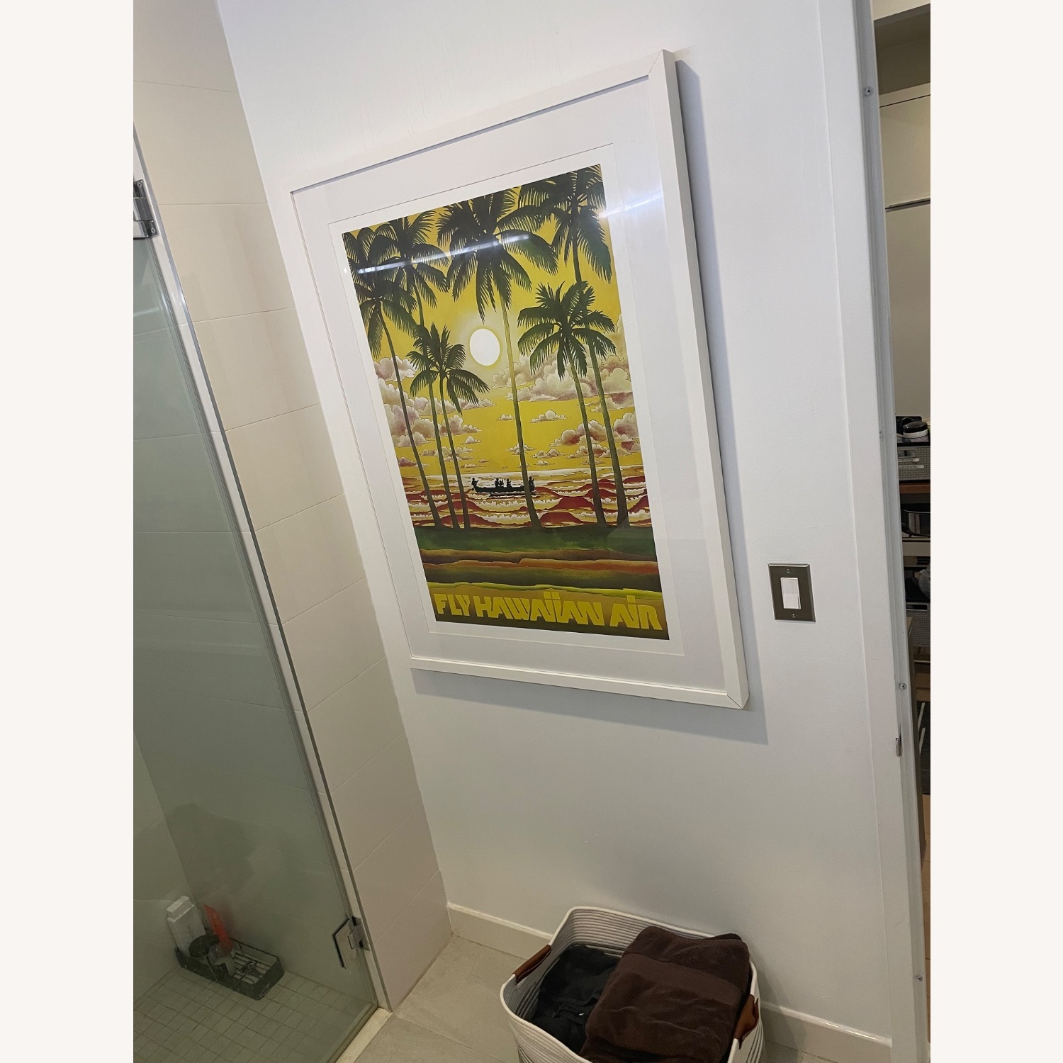 Vintage Hawaiian Air Framed Poster - image-2