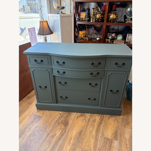 Used American Furniture Classics Green Wood Sideboard for sale on AptDeco