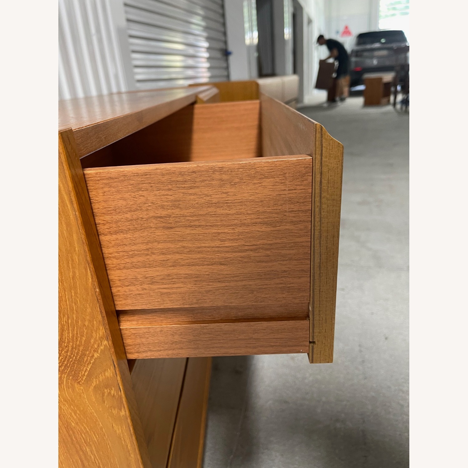 Walnut Six-Drawer Credenza or Cabinet - image-4