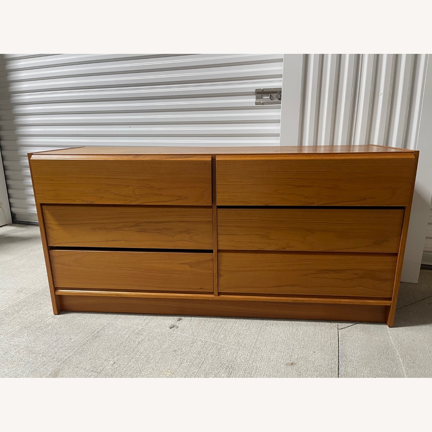 Walnut Six-Drawer Credenza or Cabinet - image-1