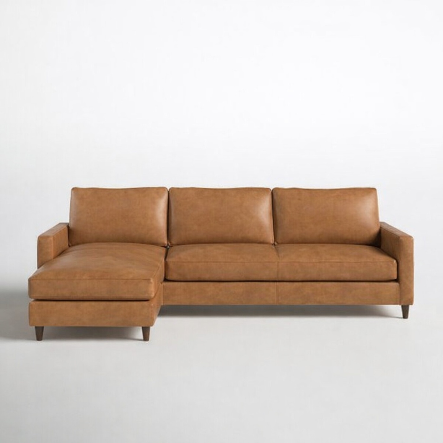 Joss & Main Tyrel 99" Wide Split Leather Reversible Sofa - image-5