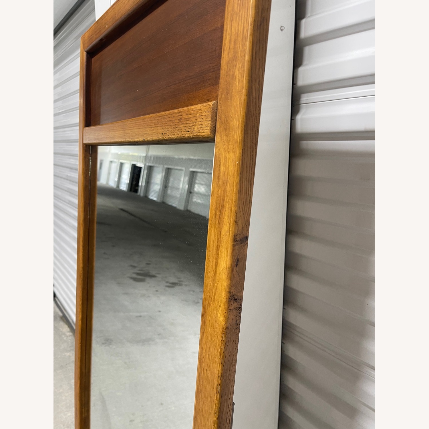 Dark Brown Wall Mirror - image-5