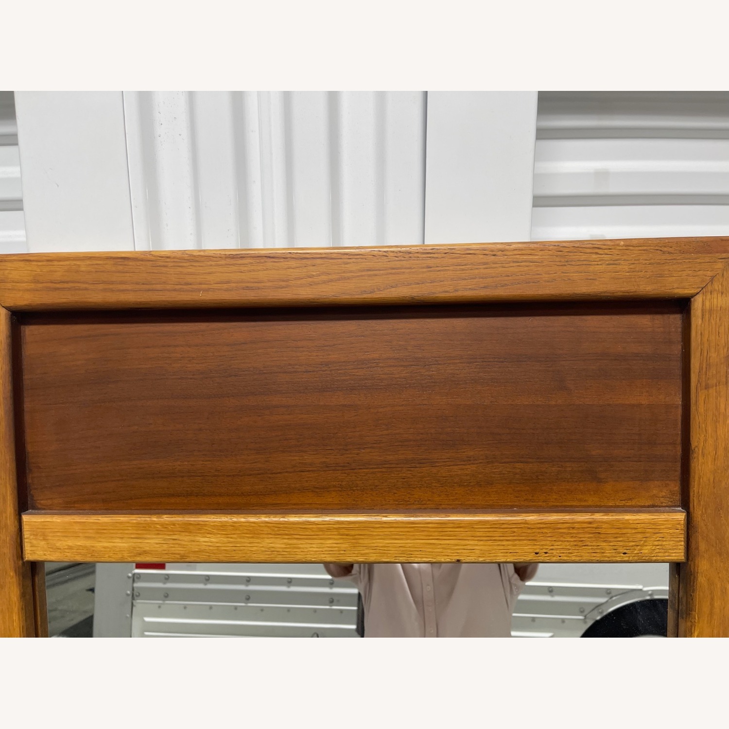 Dark Brown Wall Mirror - image-3