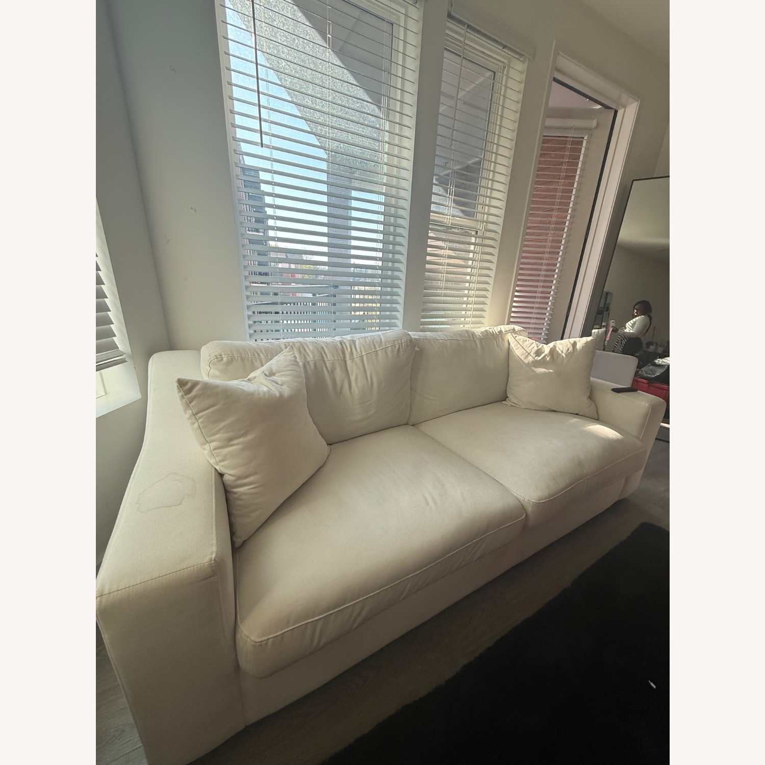 Coaster Fine Furniture White 3+ Seater Sofa - image-2