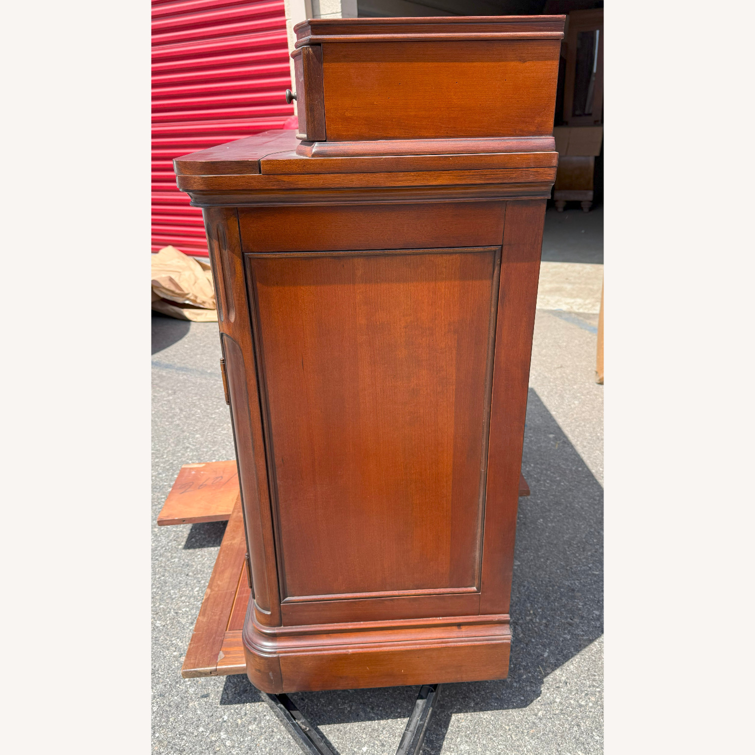 Sophisticated Console/Dresser With Mirror - image-3