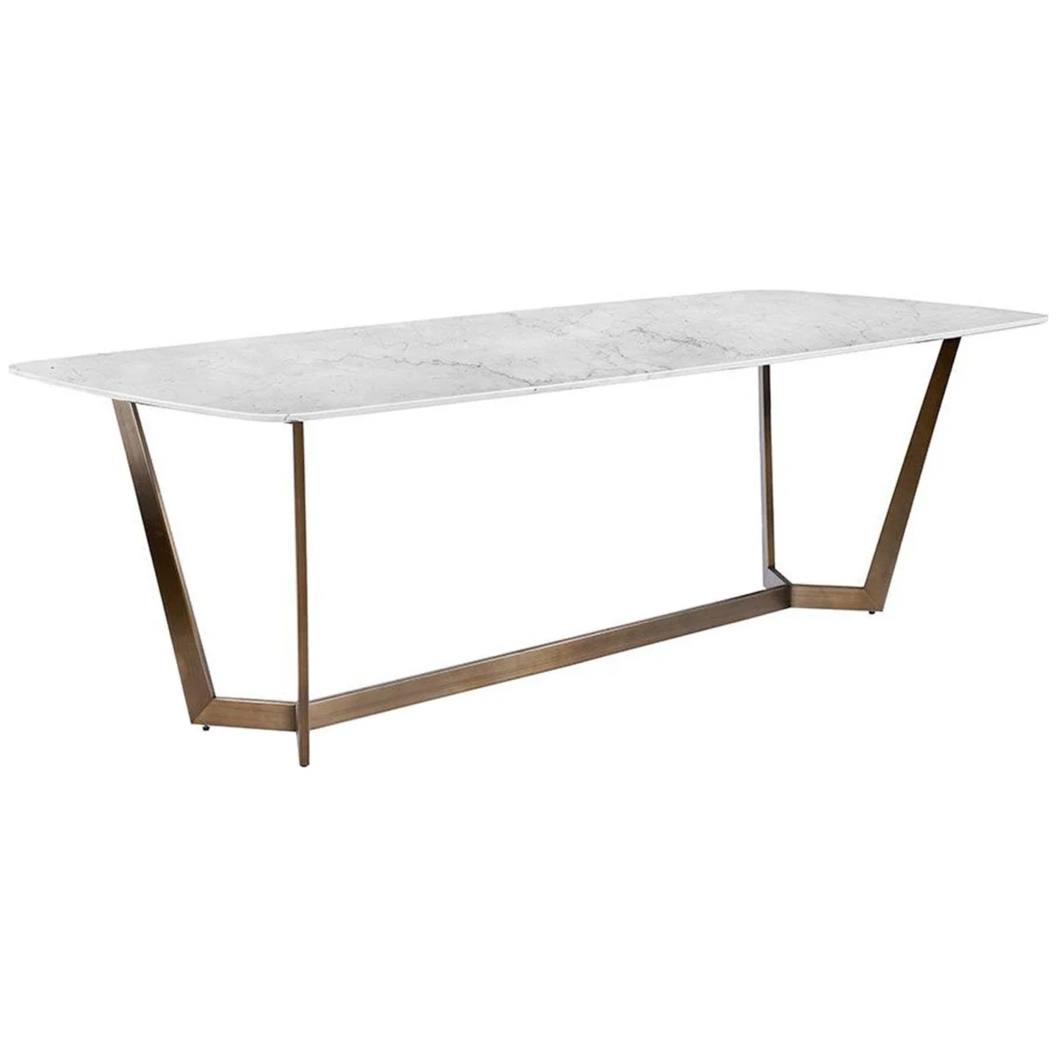 Interlude Home Lowell Dining Table Carra White  - image-4