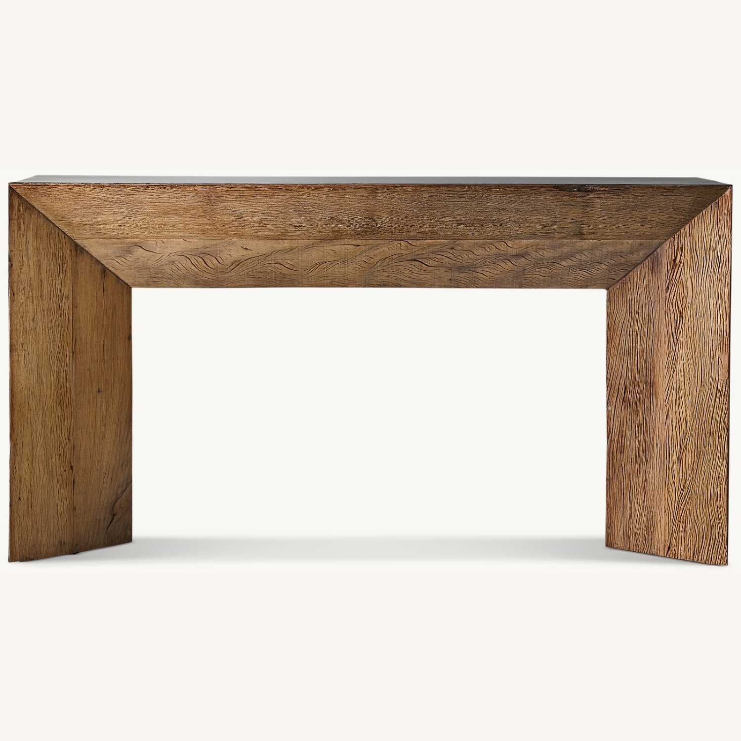Restoration Hardware Bolinas Metal & Peroba Console Table - image-7