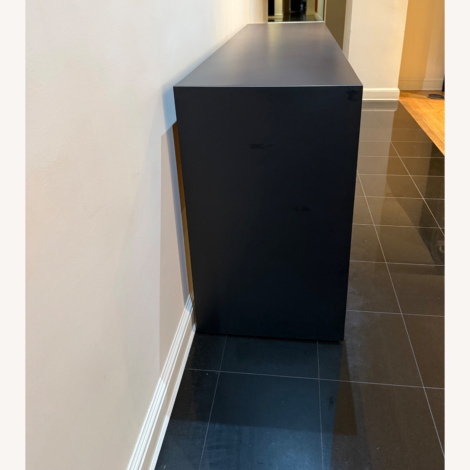 Restoration Hardware Bolinas Metal & Peroba Console Table - image-4