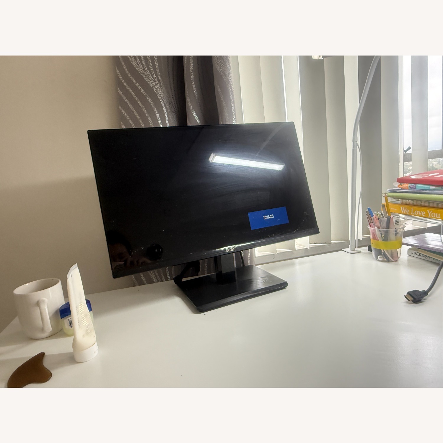 IKEA White Desk - image-3