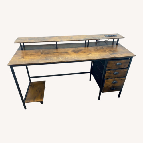 Used Wooden Desk  for sale on AptDeco