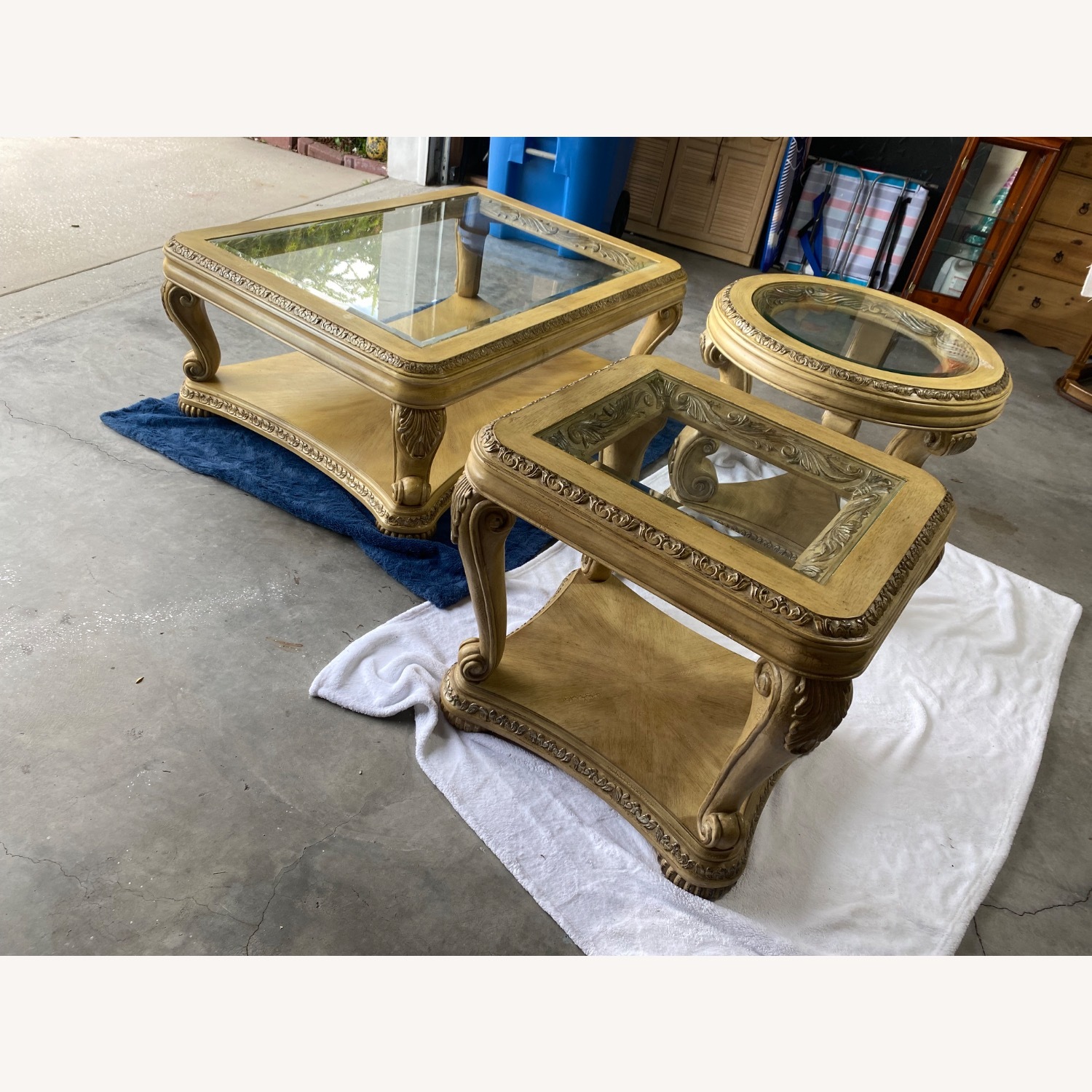 Schnadig Natural Wood Coffee Table - image-3