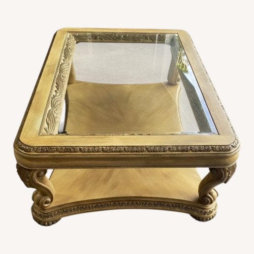 Used Schnadig Natural Wood Coffee Table for sale on AptDeco