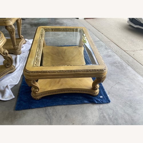 Used Schnadig Natural Wood Coffee Table for sale on AptDeco