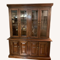 Solid Wood China Cabinet