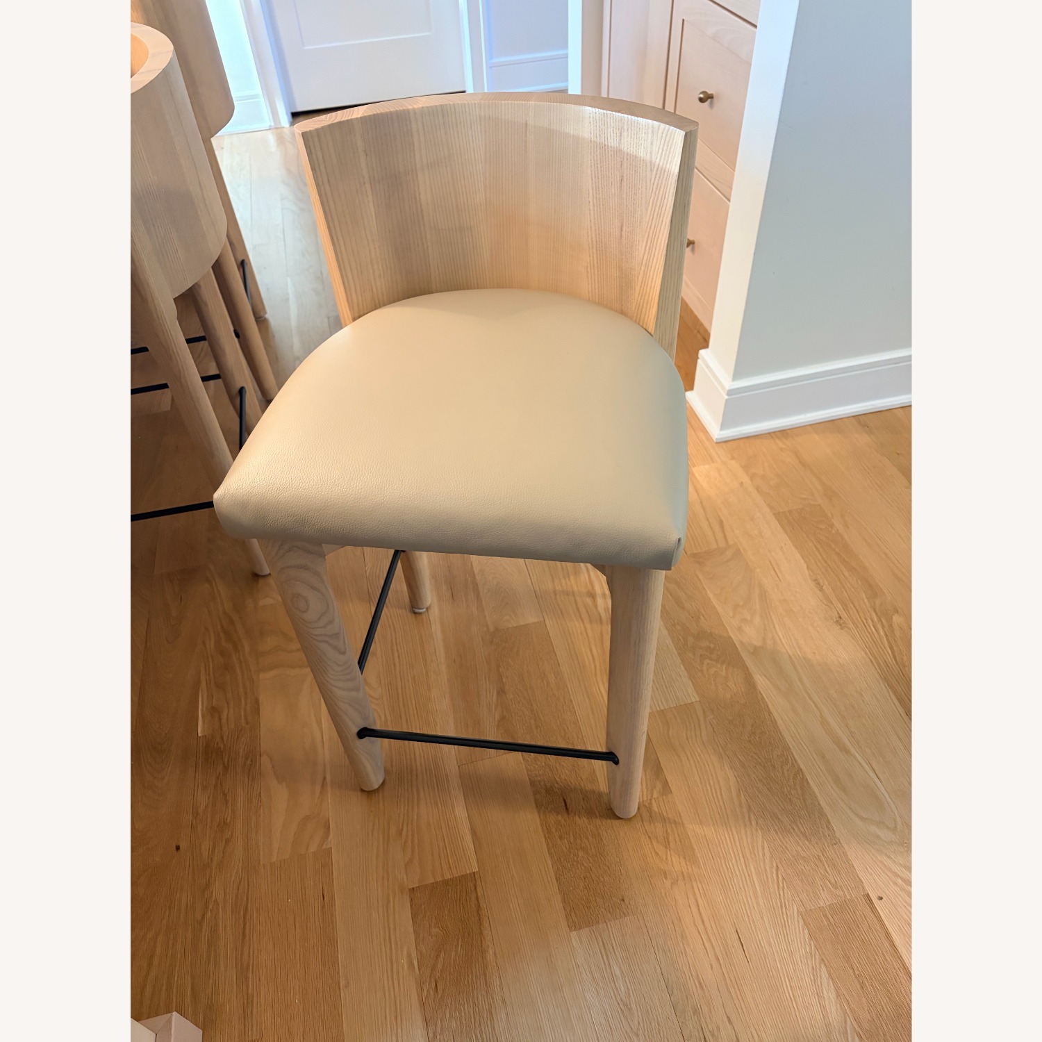 Set of 3 Maiden Home Delancey Stools - image-1