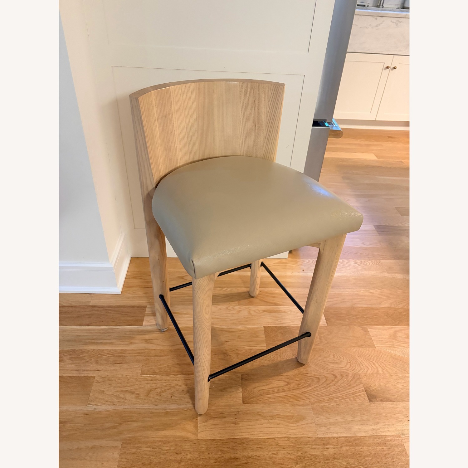 Set of 3 Maiden Home Delancey Stools - image-2