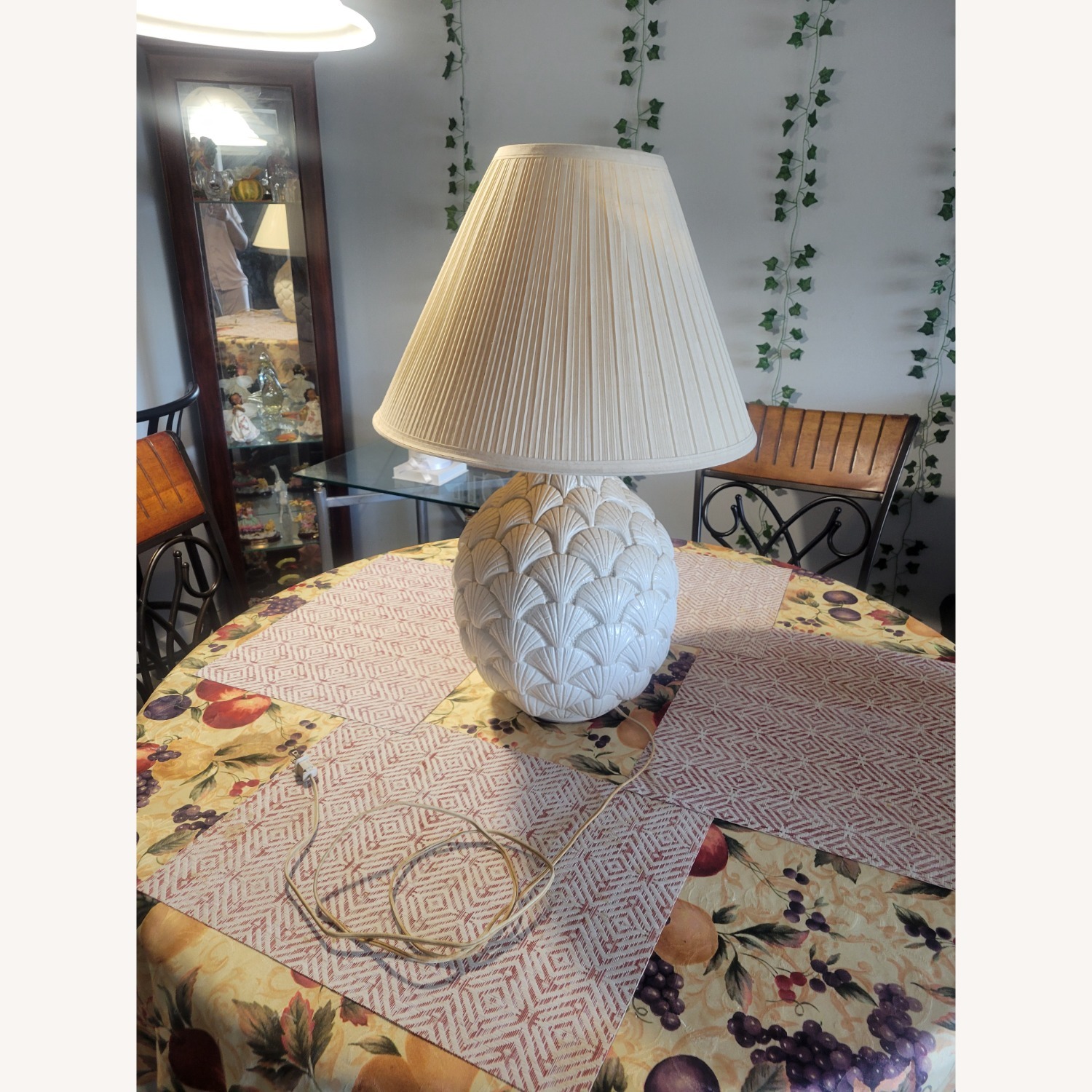 White Table Lamp - image-2