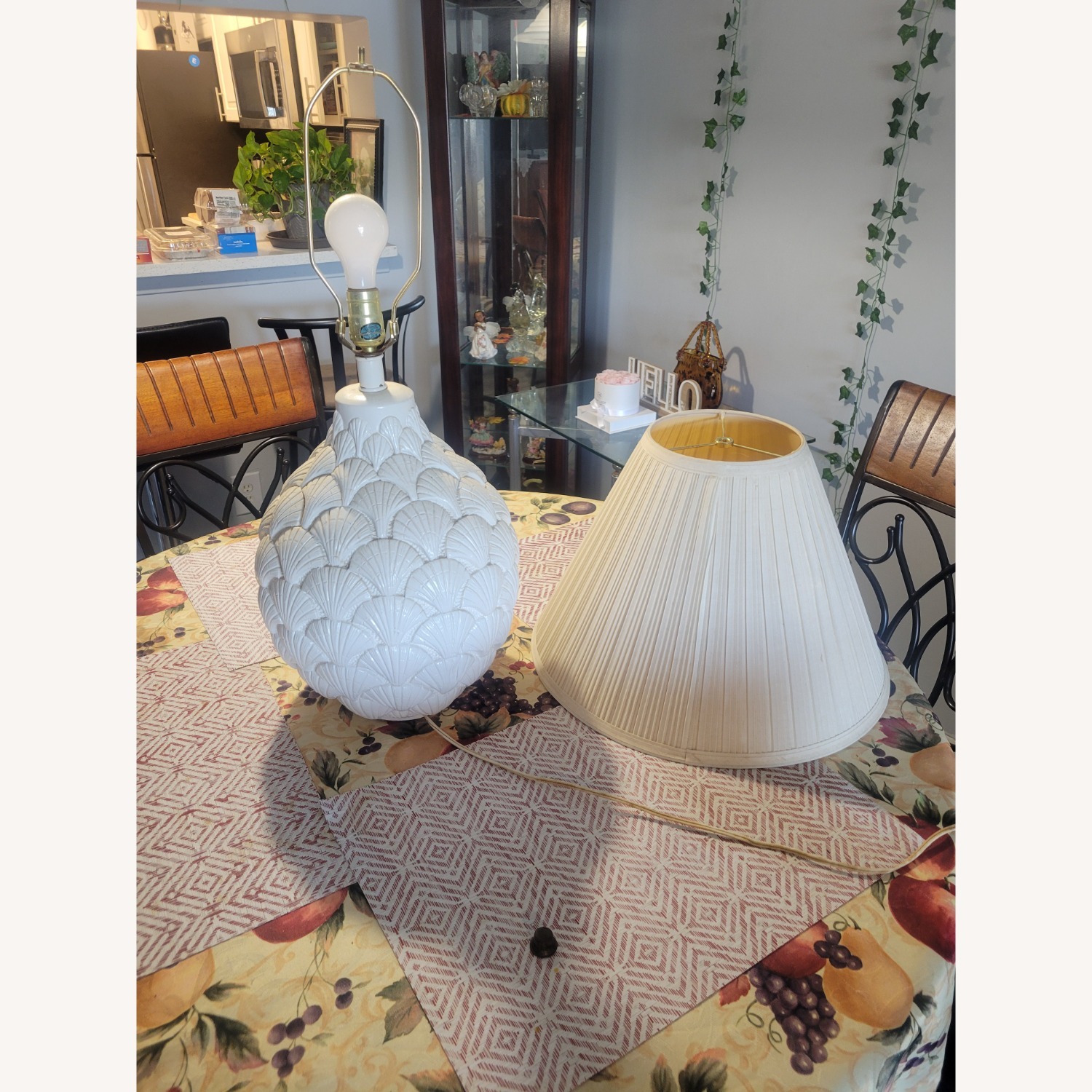 White Table Lamp - image-7