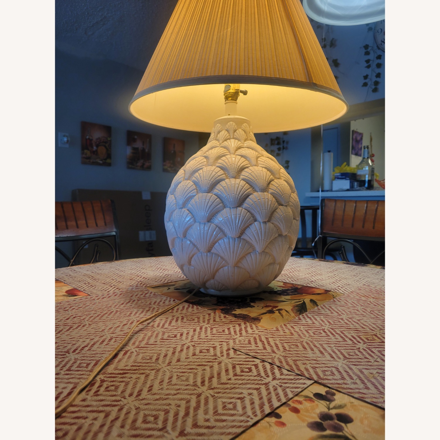 White Table Lamp - image-6