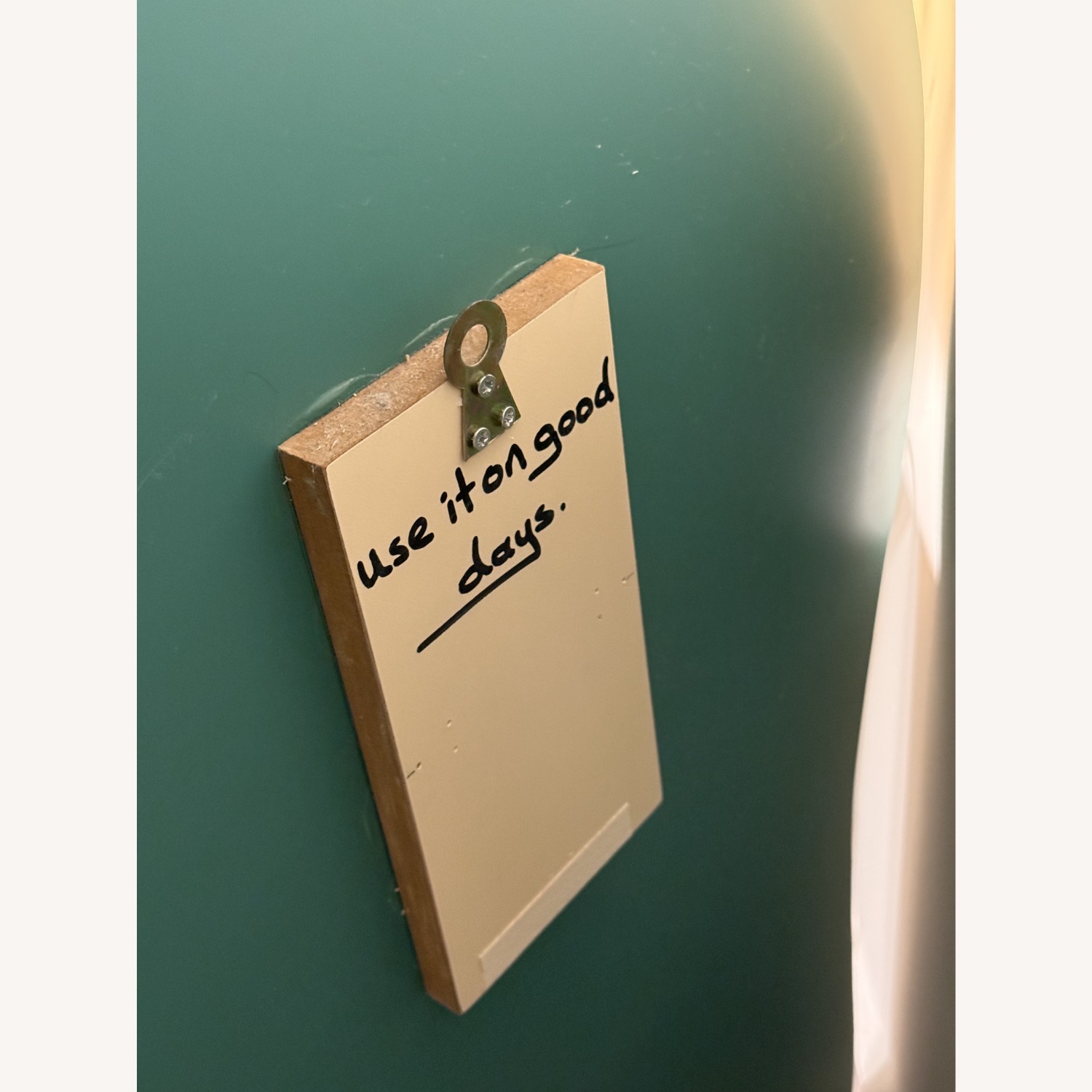 Wavy Glass Wall Mirror - image-5