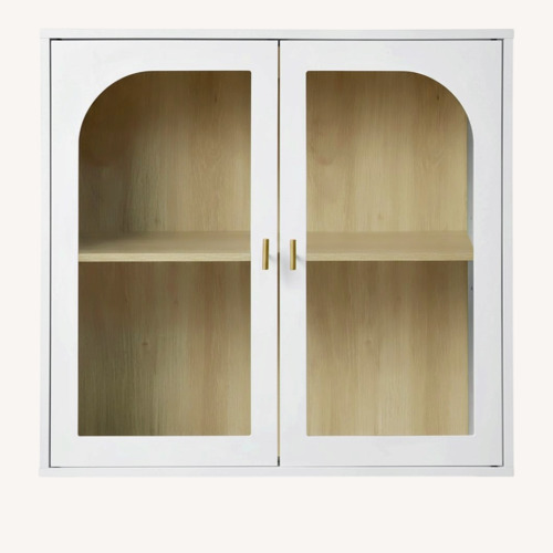 Used Storage Cabinet with Glass Doors for sale on AptDeco