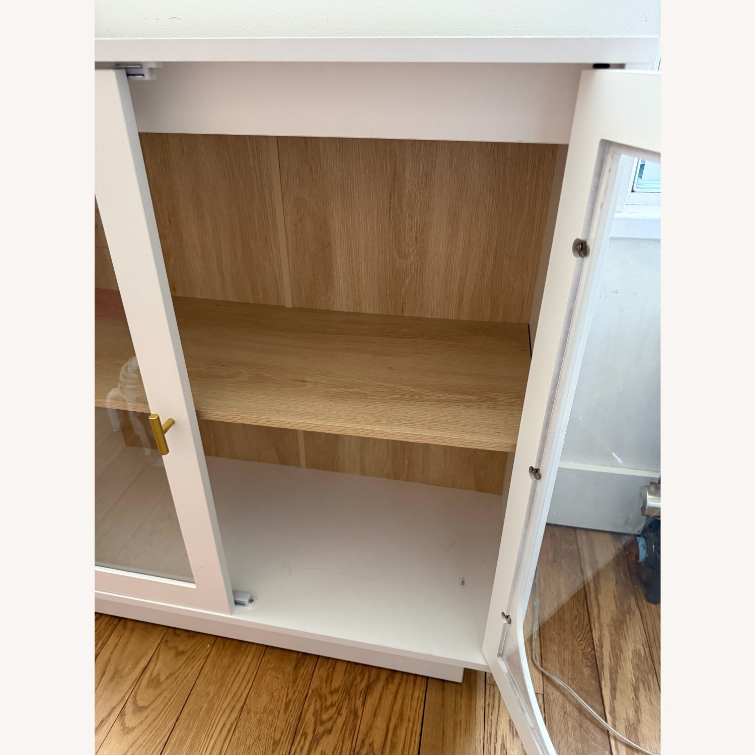 Storage Cabinet with Glass Doors - image-6