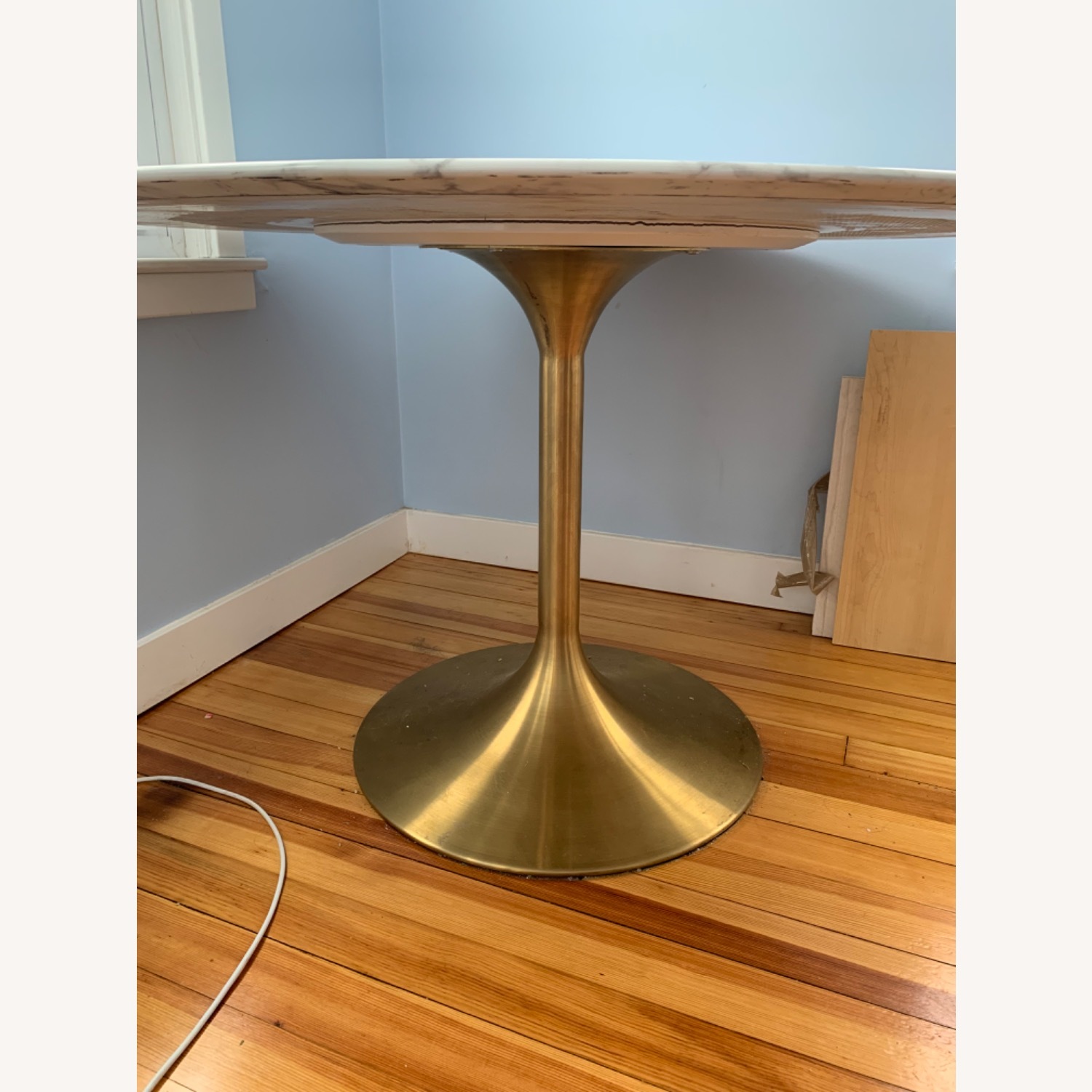 Faux Marble Dining Table - image-1