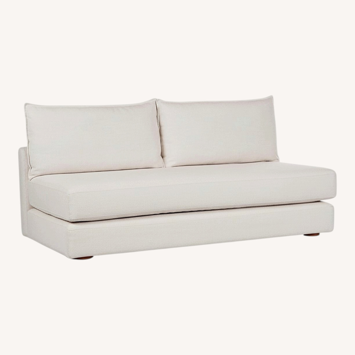 Article Braam 75" Sofa Bed - Vintage White - image-0