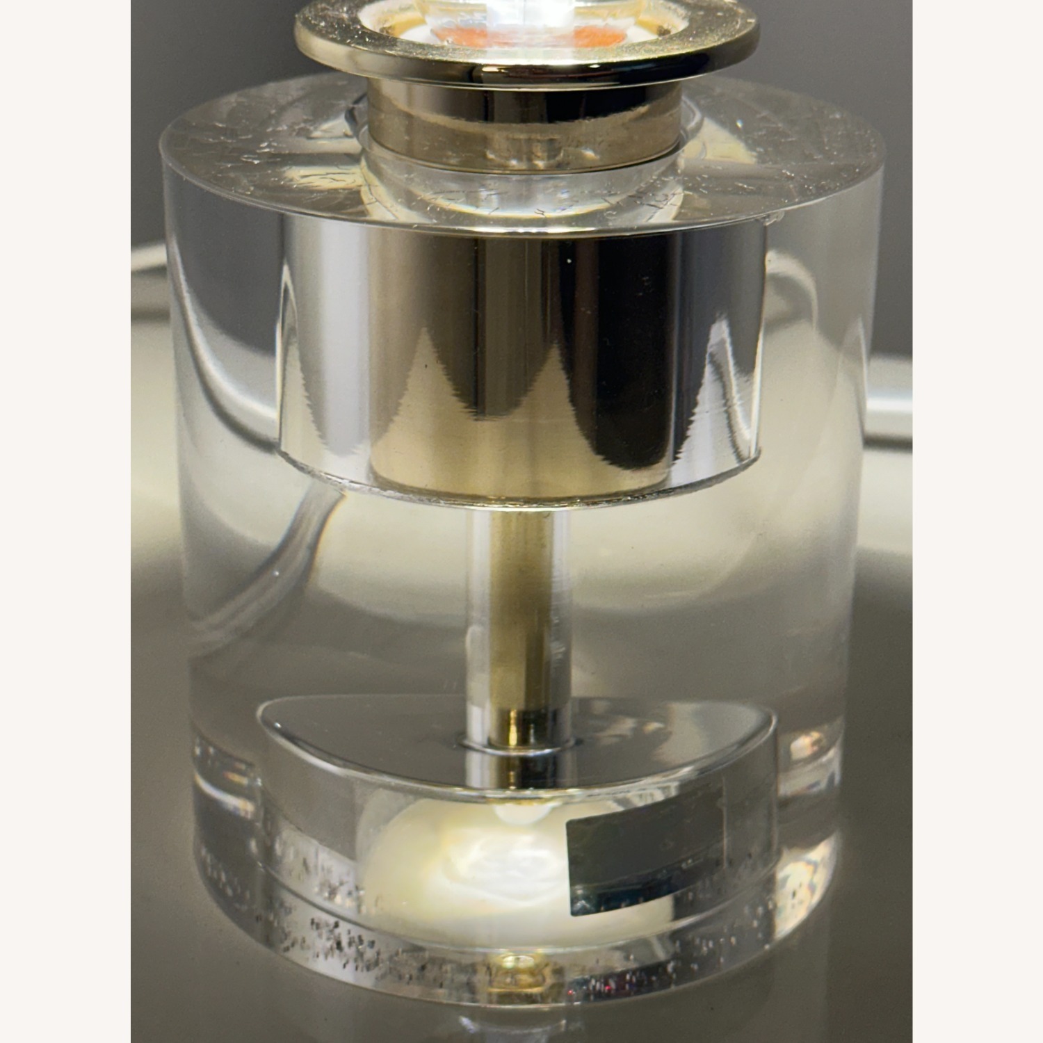 Anthropologie Bettany Lucite Accent Lamp - image-3