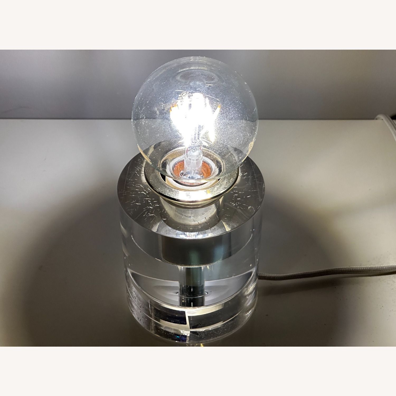 Anthropologie Bettany Lucite Accent Lamp - image-4