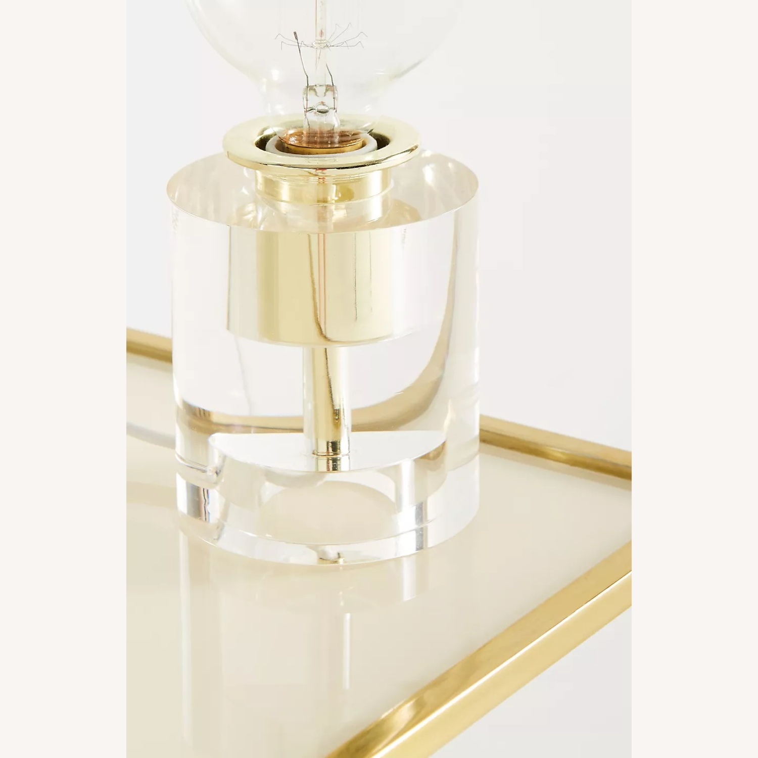 Anthropologie Bettany Lucite Accent Lamp - image-5