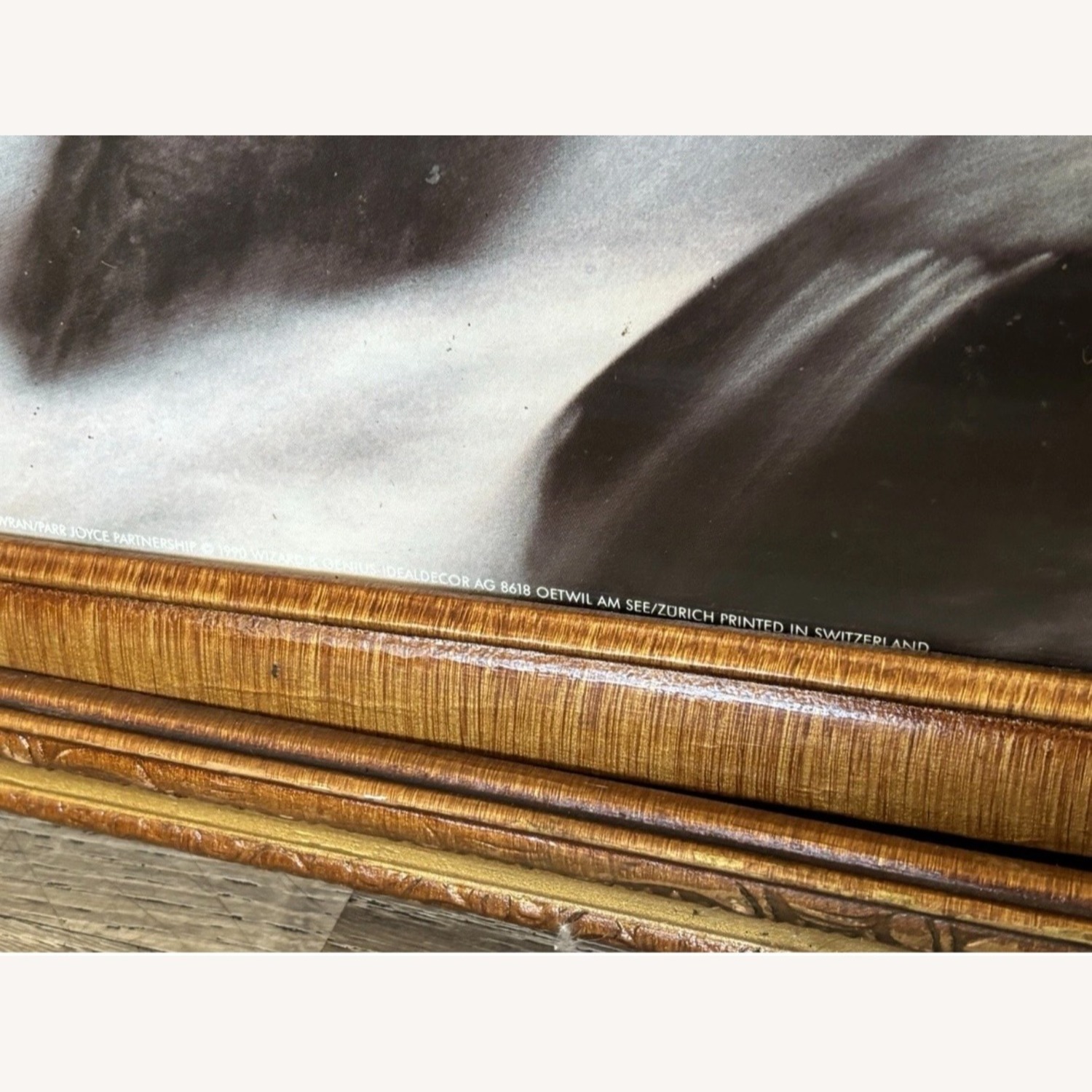 Black Wood Picture Frame - image-3