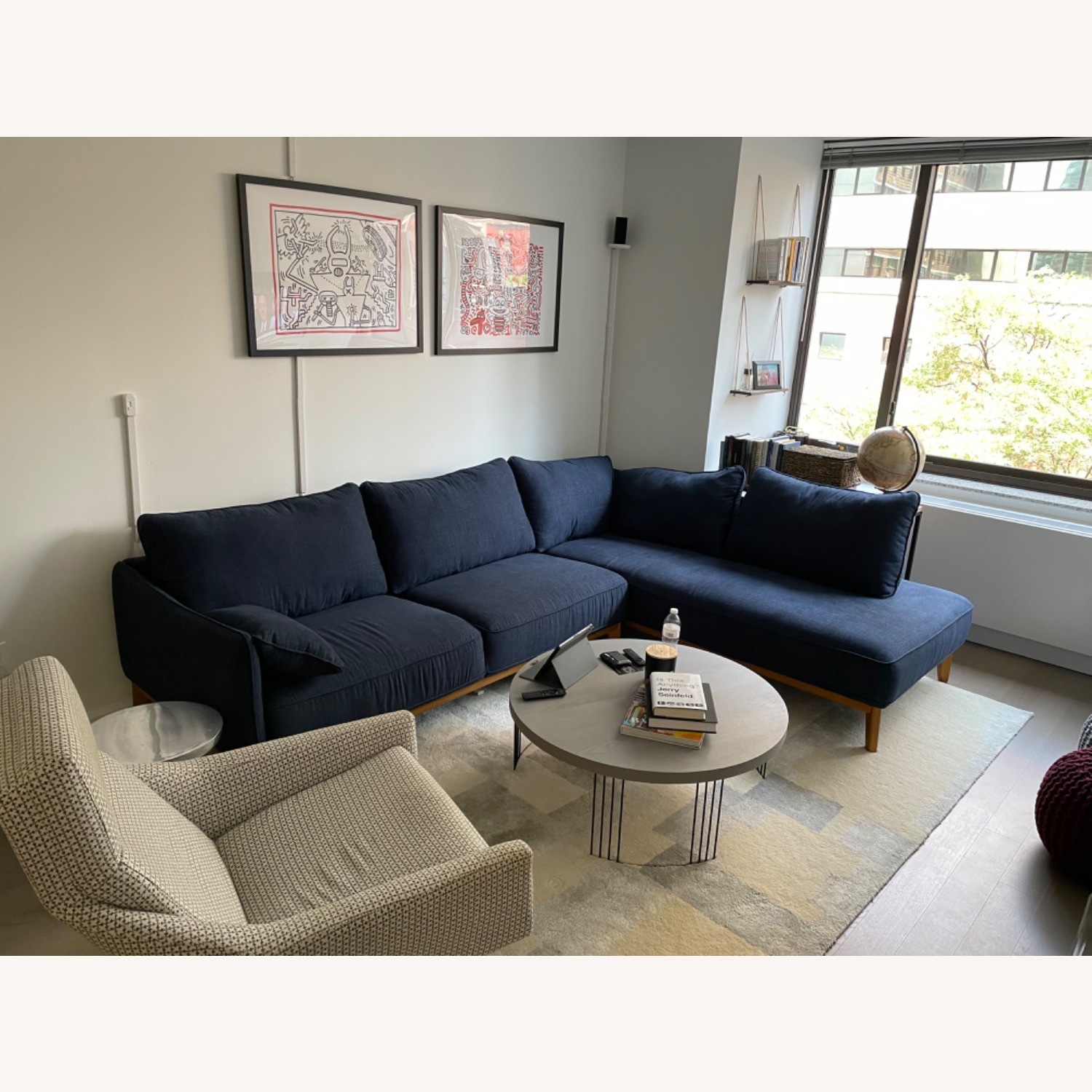 Jollene 113" 2-Pc. Fabric Sectional - image-2