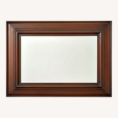 Used Classic Wood Frame Mirror for sale on AptDeco