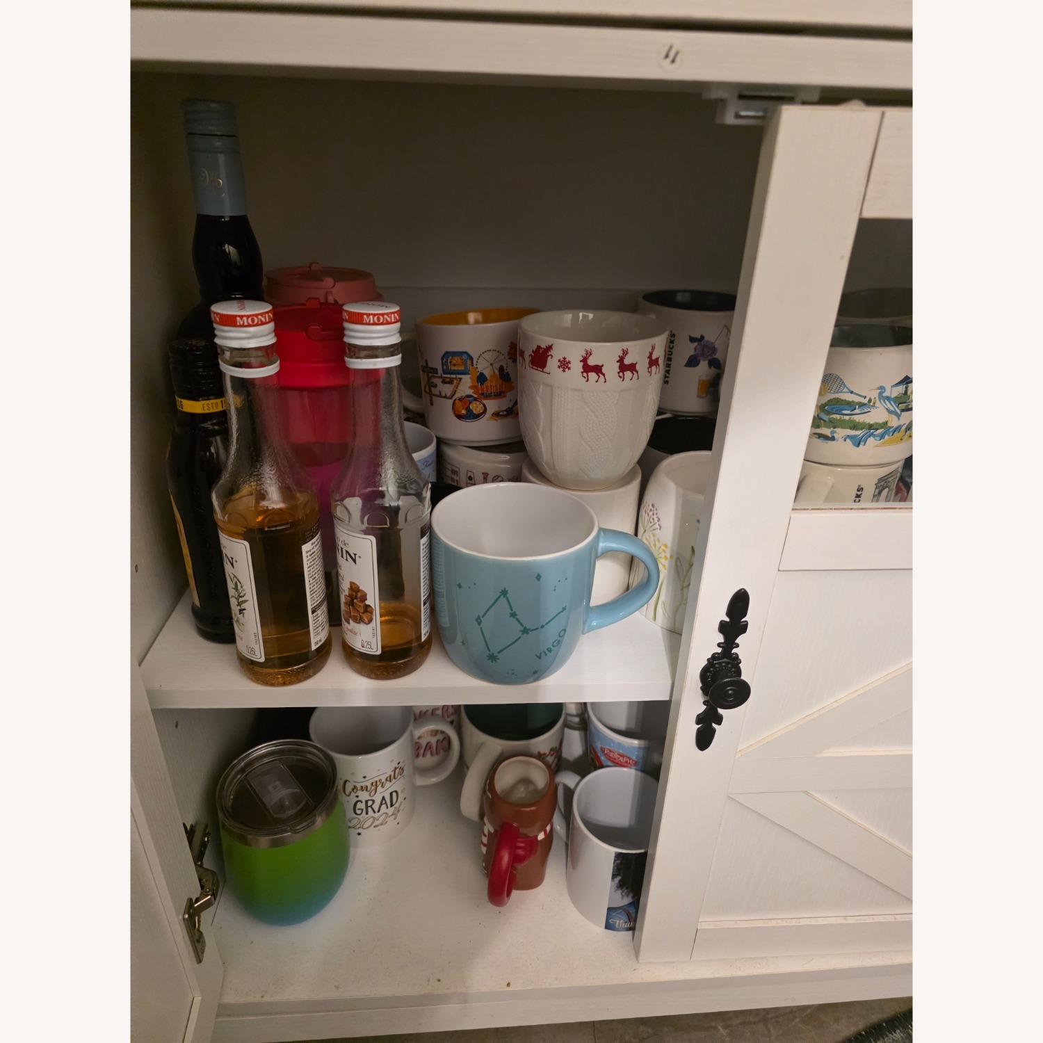 White Wood Sideboard - image-3