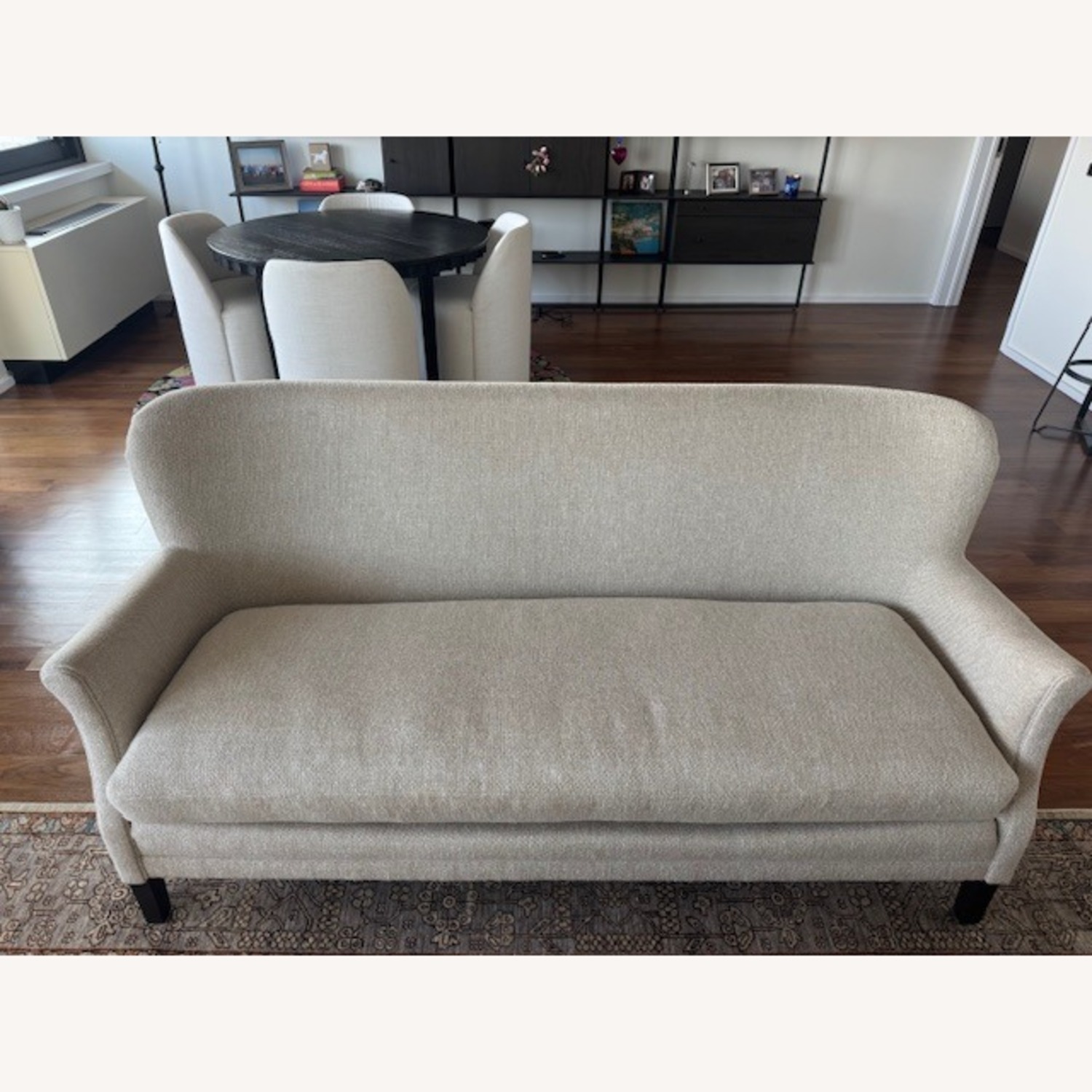 Lee Industries Pippa Natural Fabric 2 Seater Sofa - image-1