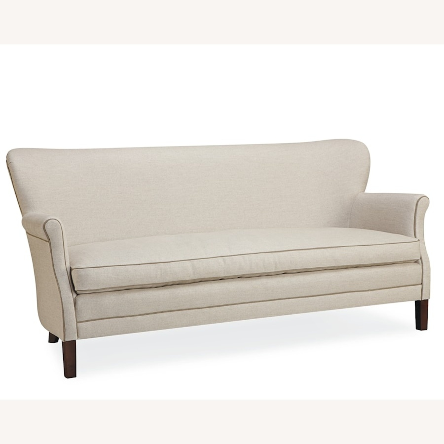 Lee Industries Pippa Natural Fabric 2 Seater Sofa - image-5