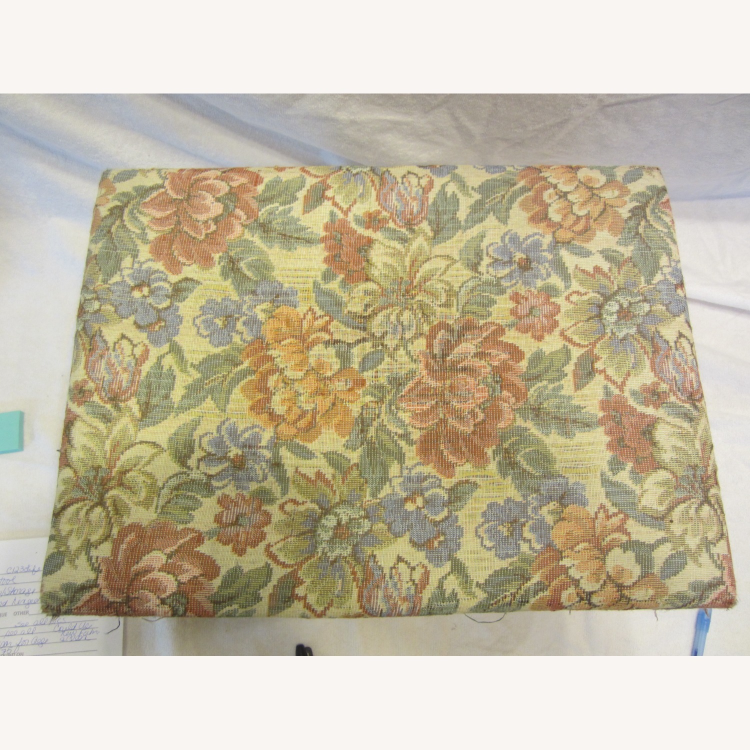 Vintage/Antique Finds Wood Ottoman - image-2