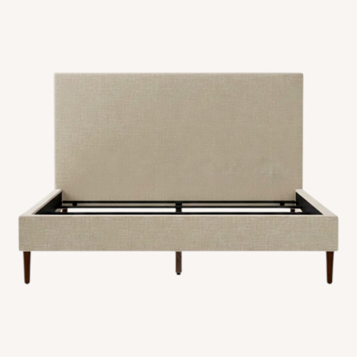 Used West Elm Emmet Mid-century Modern Queen Bedframe for sale on AptDeco