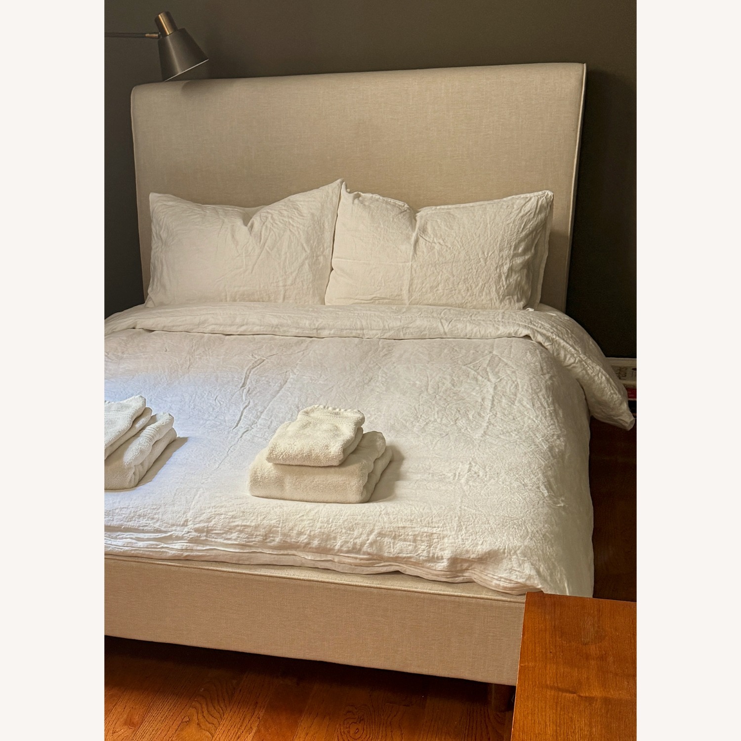 West Elm Emmet Mid-century Modern Queen Bedframe - image-3