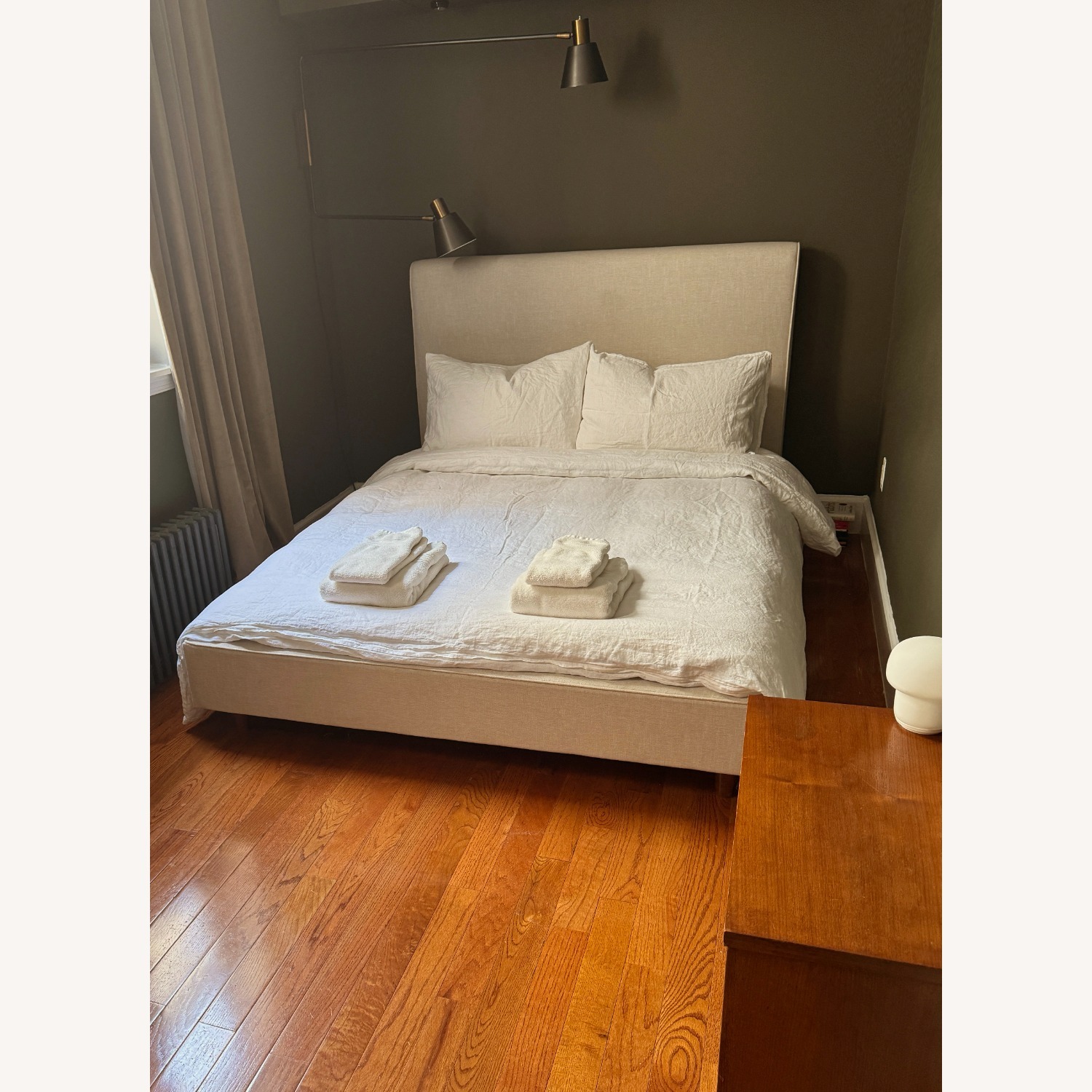 West Elm Emmet Mid-century Modern Queen Bedframe - image-2