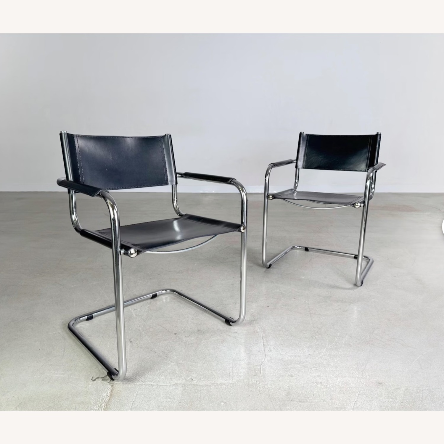 Vintage Breuer B34 Cantilever Chairs Made in Italy - image-1