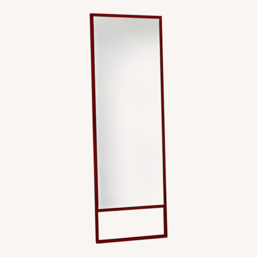 Used Room & Board Soho Floor Mirror in Tangerine for sale on AptDeco