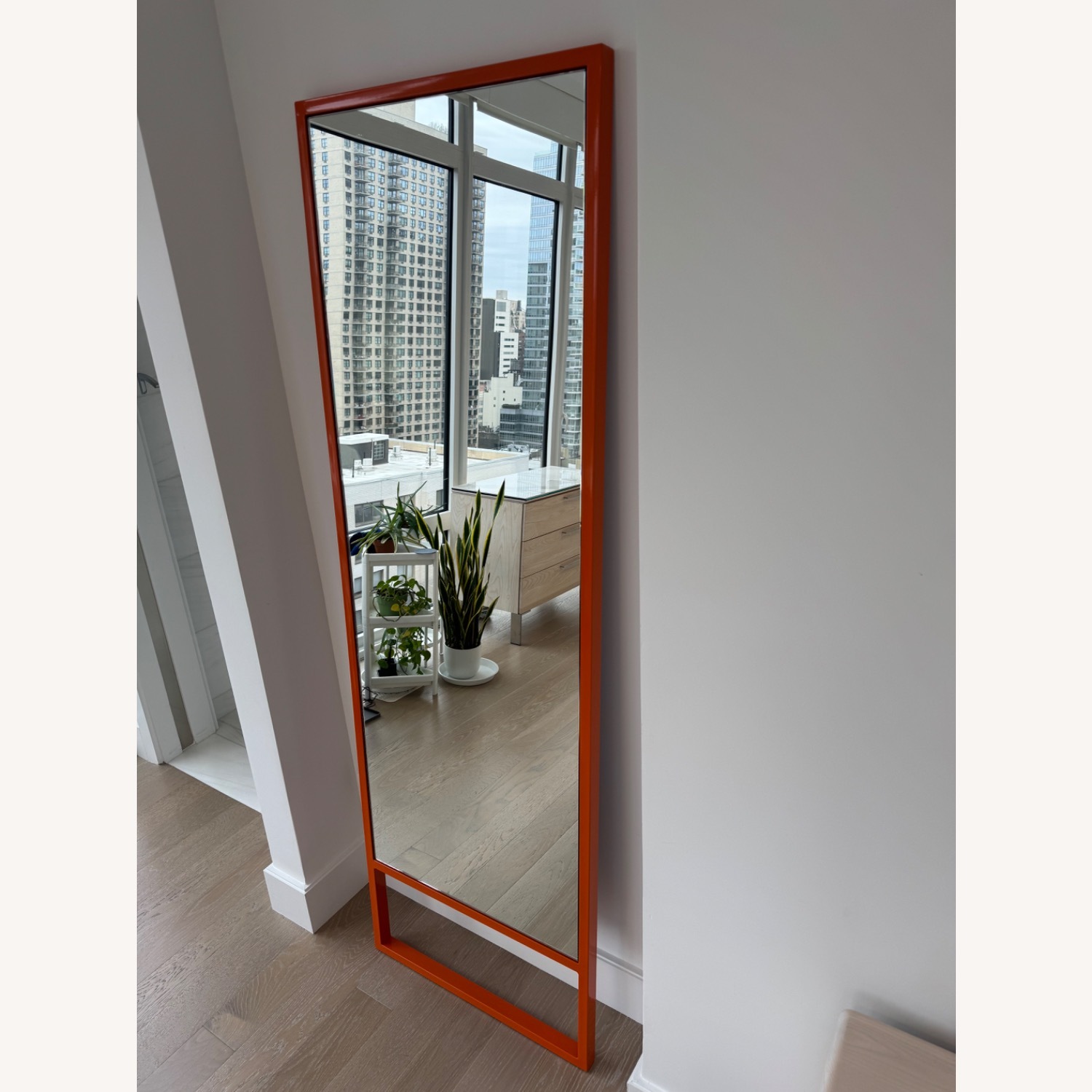 Room & Board Soho Floor Mirror in Tangerine - image-4