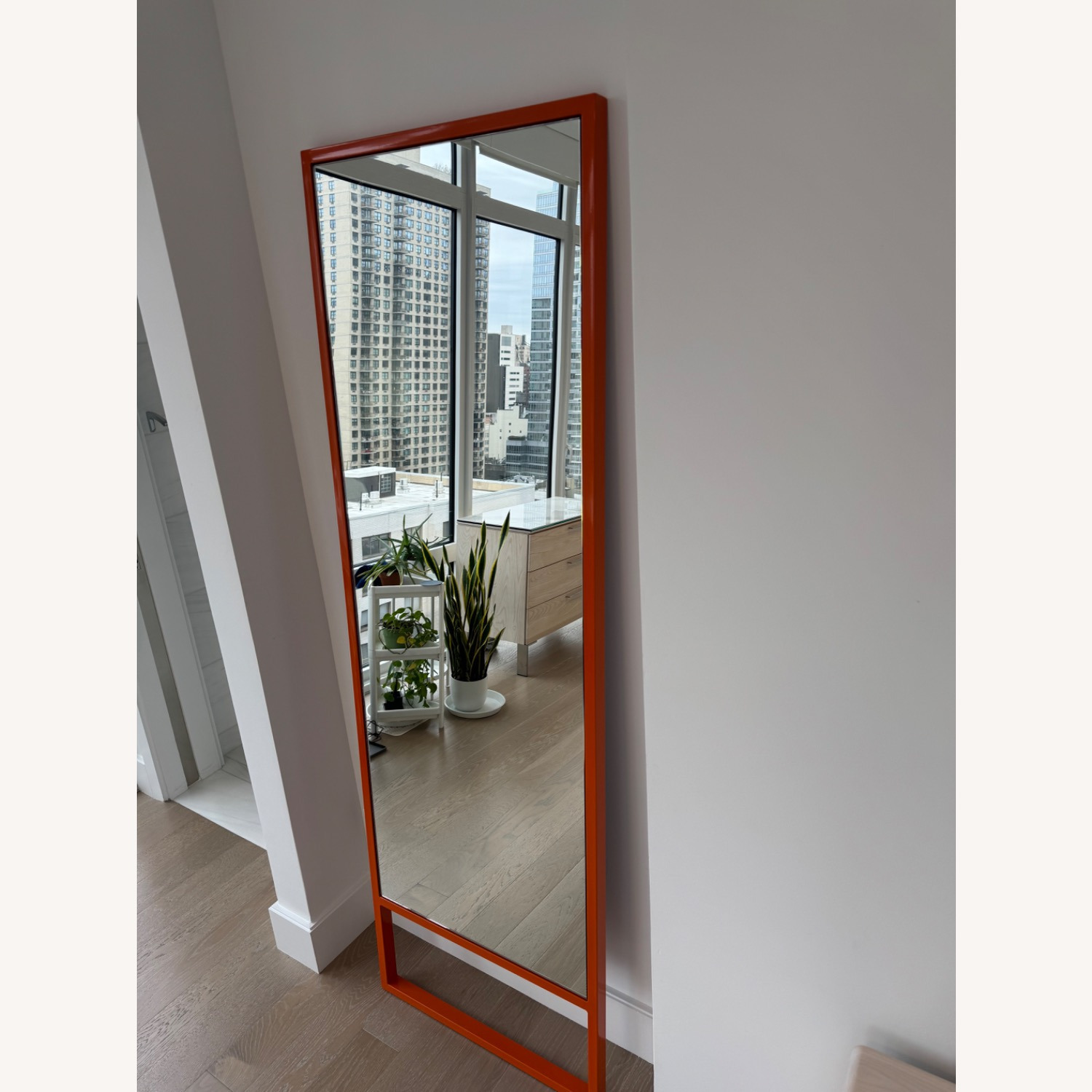 Room & Board Soho Floor Mirror in Tangerine - image-5